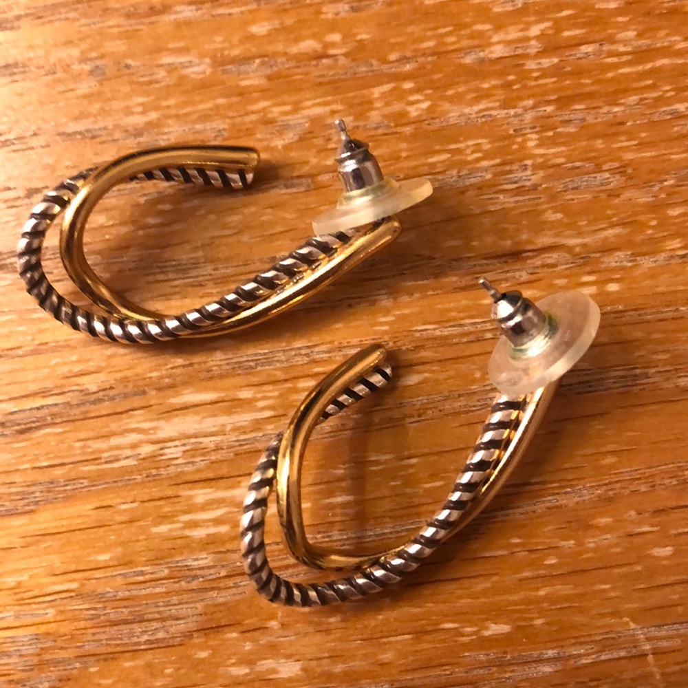 Brighton twist earrings.